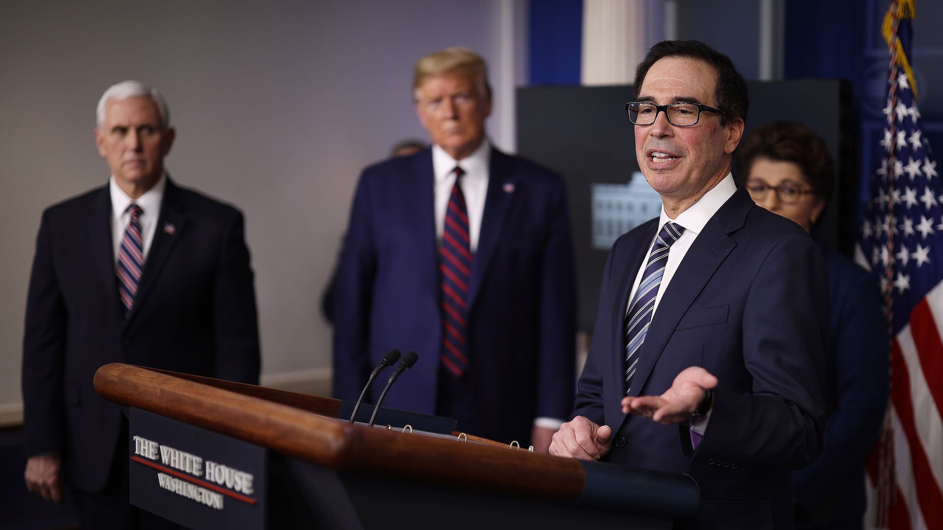 Treasury Secretary Steven Mnuchin 