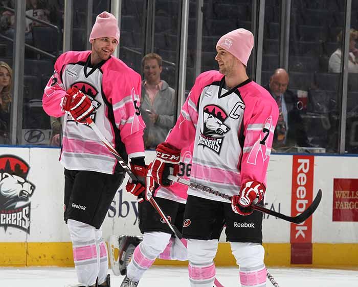 Checkers warm up