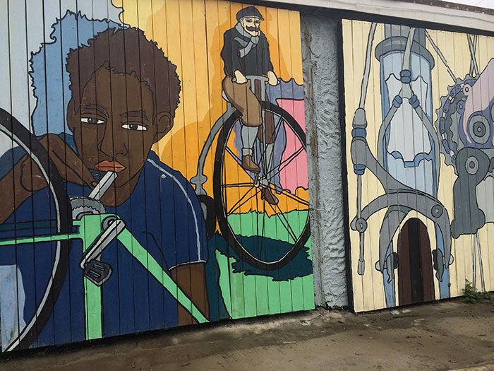Recyclery-Bicycle-Mural