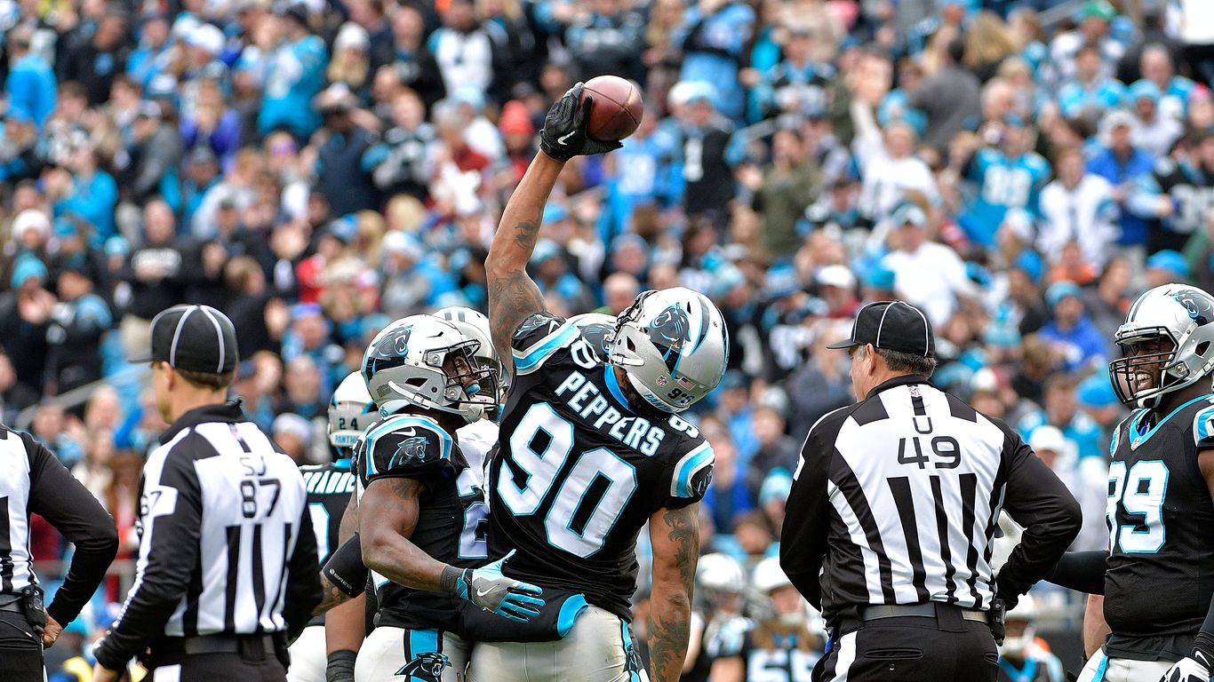 Julius Peppers, Panthers great and North Carolina legend, is headed to ...