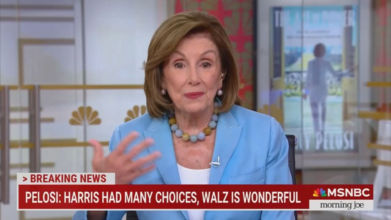 Pelosi dismisses "mystifying" GOP branding of Walz as ...