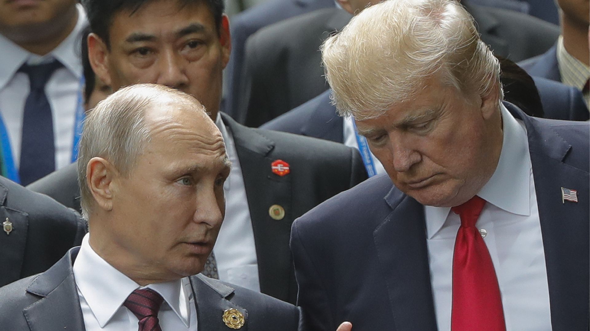 Trump and Vladmir Putin
