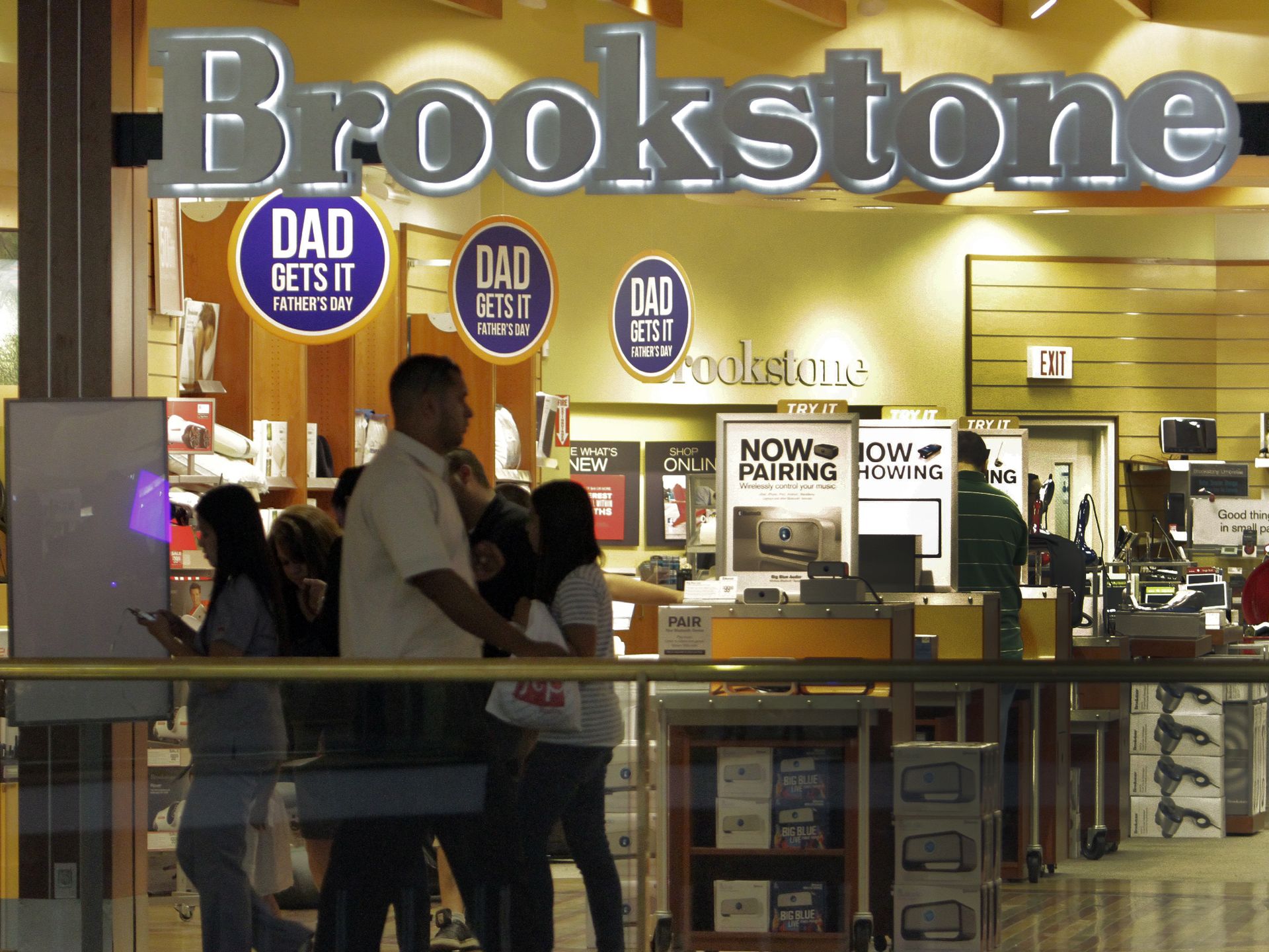 Brookstone files for bankruptcy and plans to shutter all of its mall stores