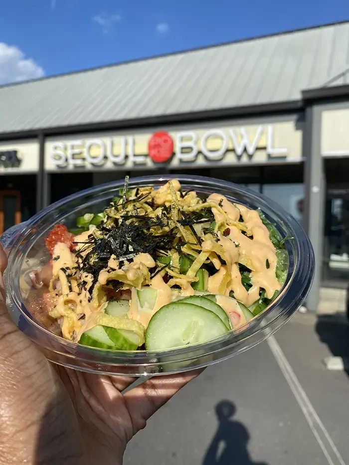 Seoul Poke Bowl, south boulevard, Charlotte restaurants, poke bowl