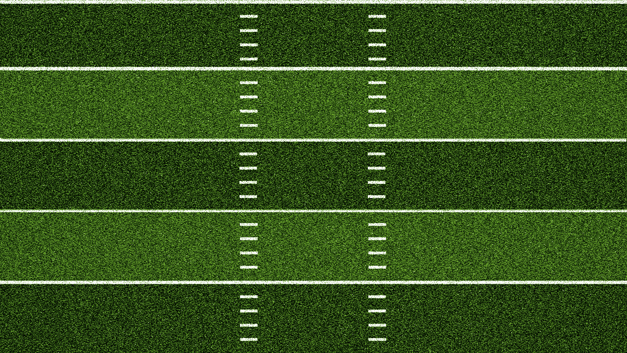 Animated illustration of a football field with slices of the field reorganizing as if it were a list.