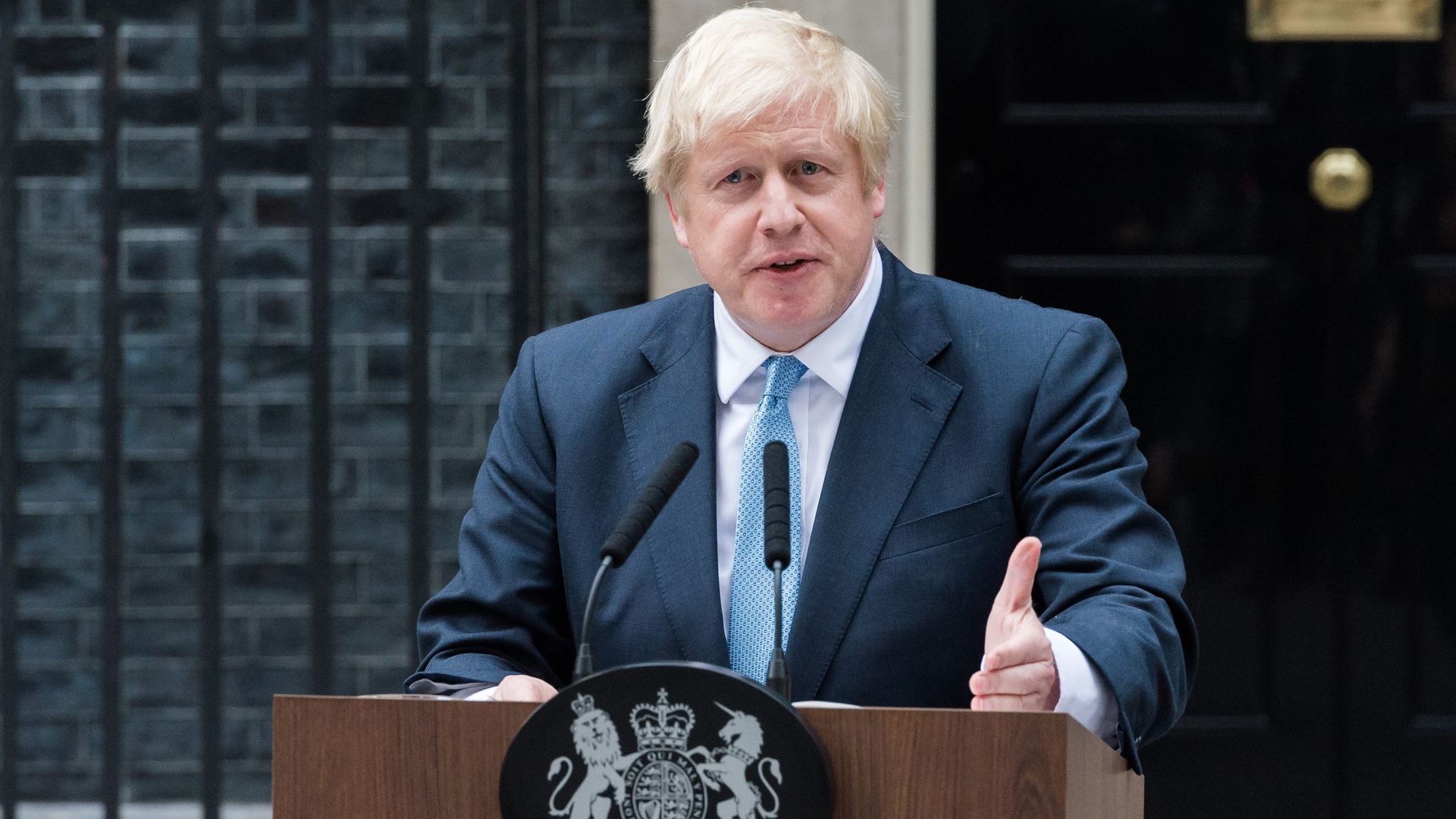 British Prime Minister Boris Johnson