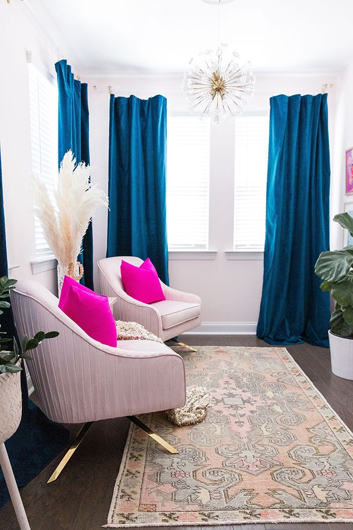 Mckenna Bleu girly wing chairs