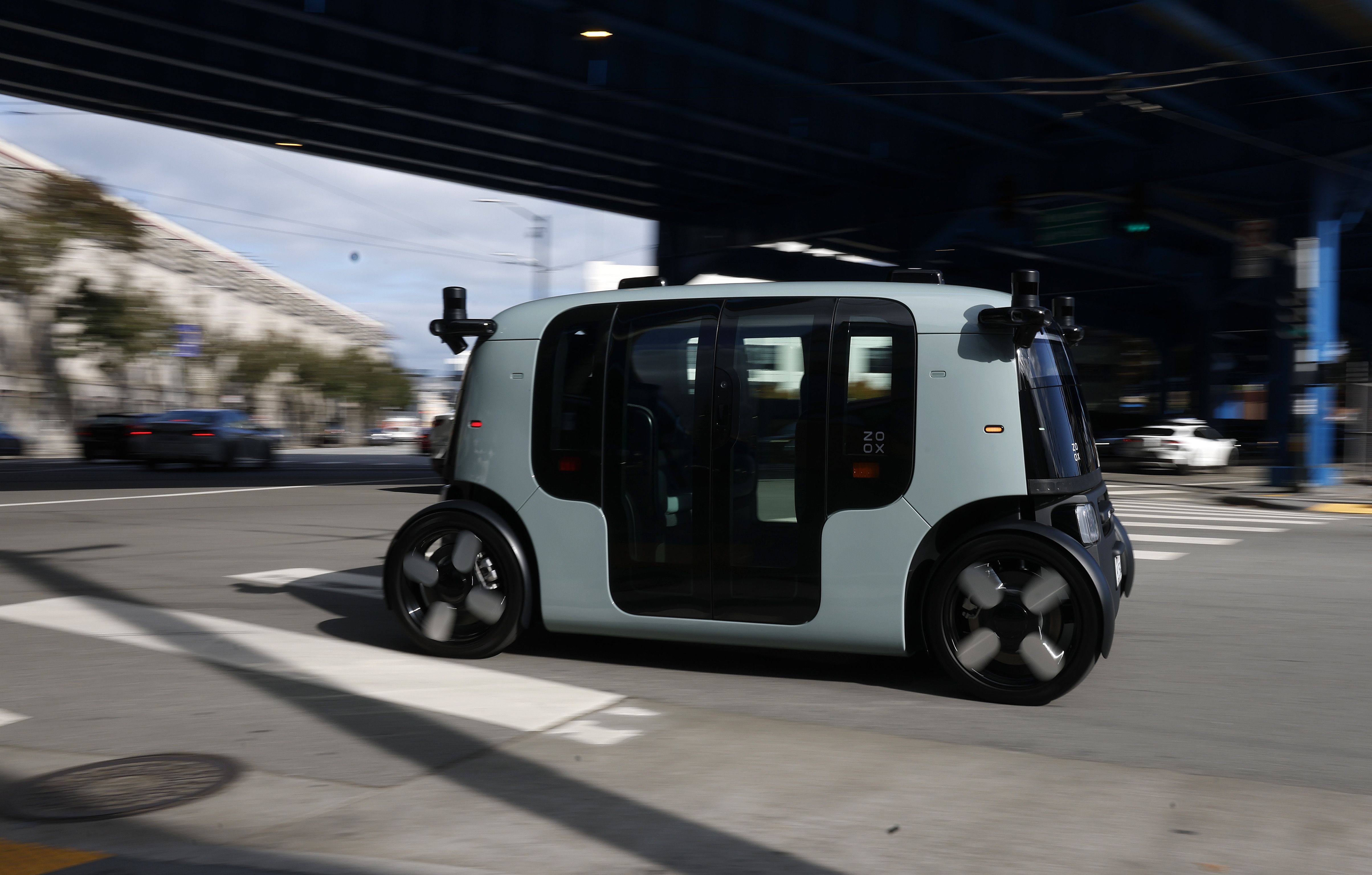 Amazon-owned Zoox started carrying passengers in San Francisco with its futuristic cars earlier this month.