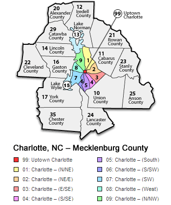 charlotte-mls-area-map