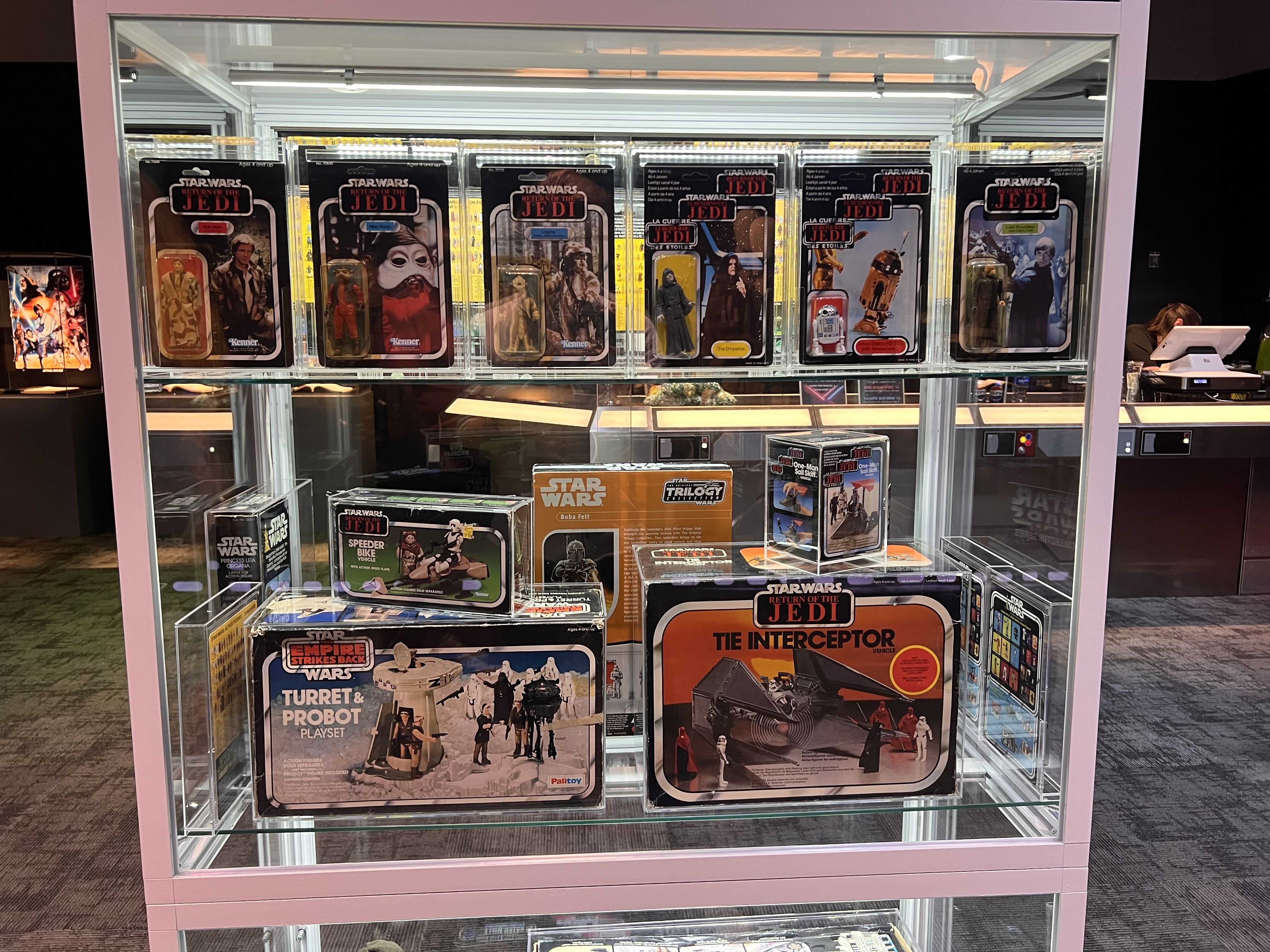 Star Wars memorabilia at Unofficial Galaxies at COSI