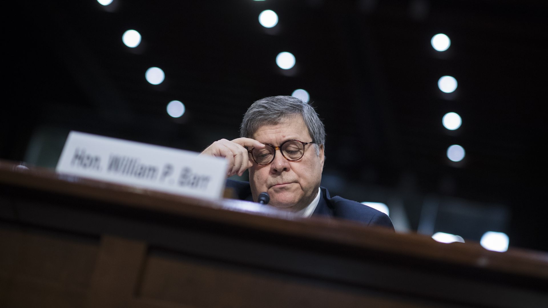 William P. Barr, President Trump’s nominee for attorney general. 