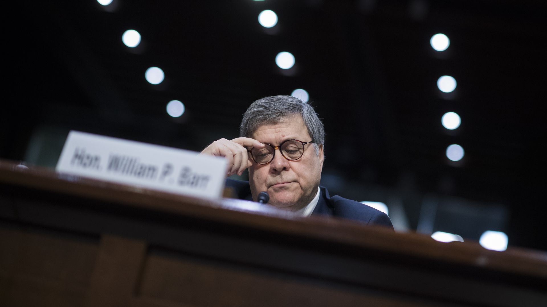 William P. Barr, President Trump’s nominee for attorney general.