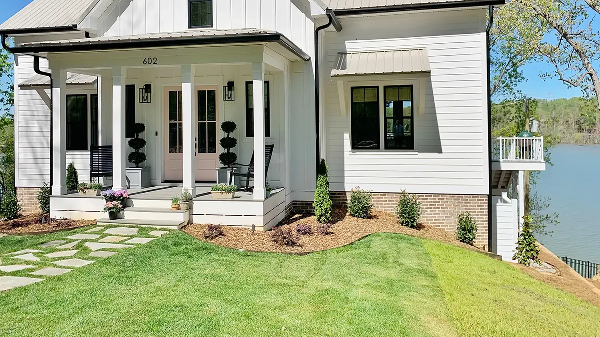 Sarah Crosland's custom cottage on Lake Wylie