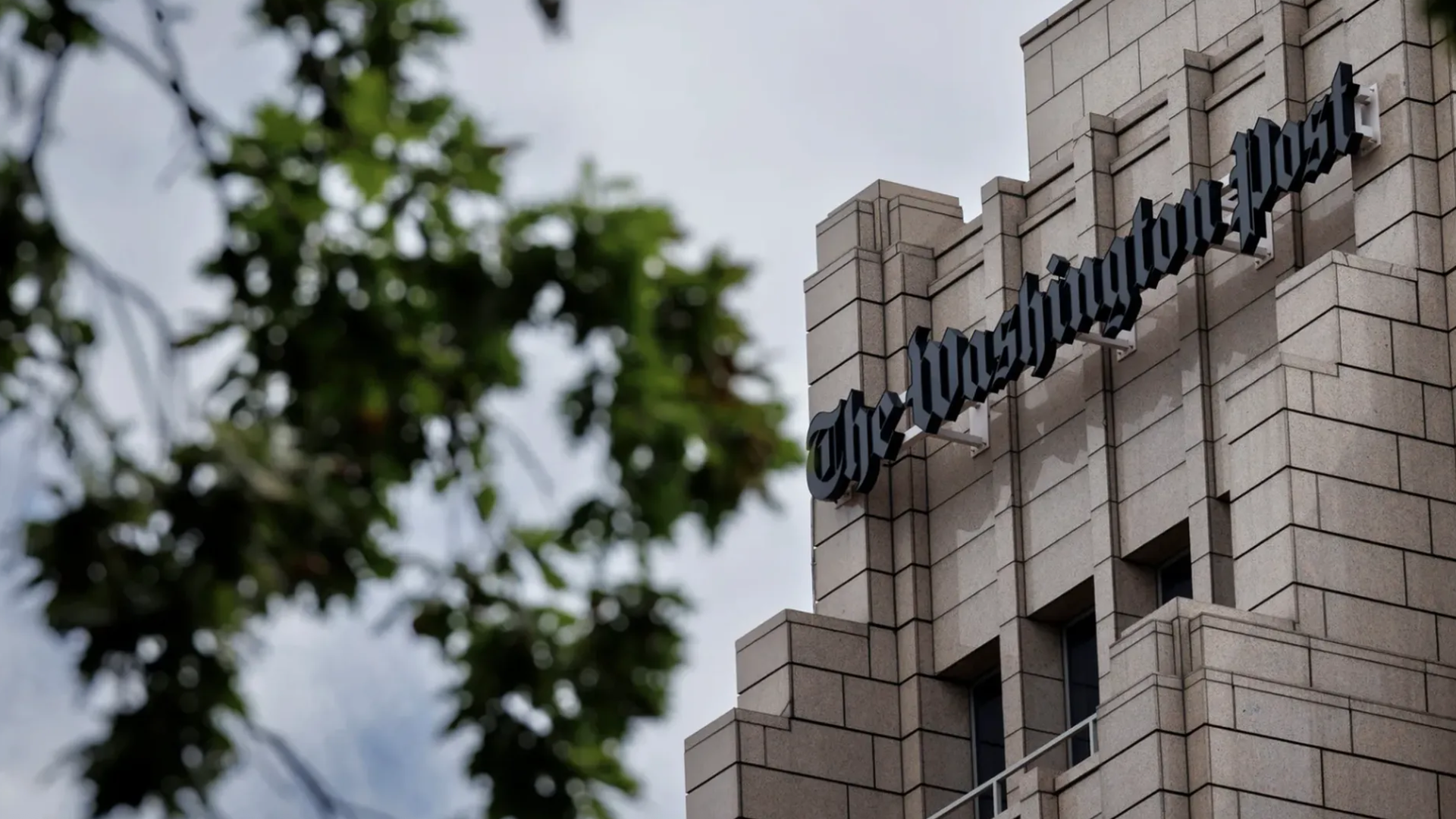 The Washington Post office in Washington, D.C. Photo: Ting Shen/Bloomberg via Getty Images
