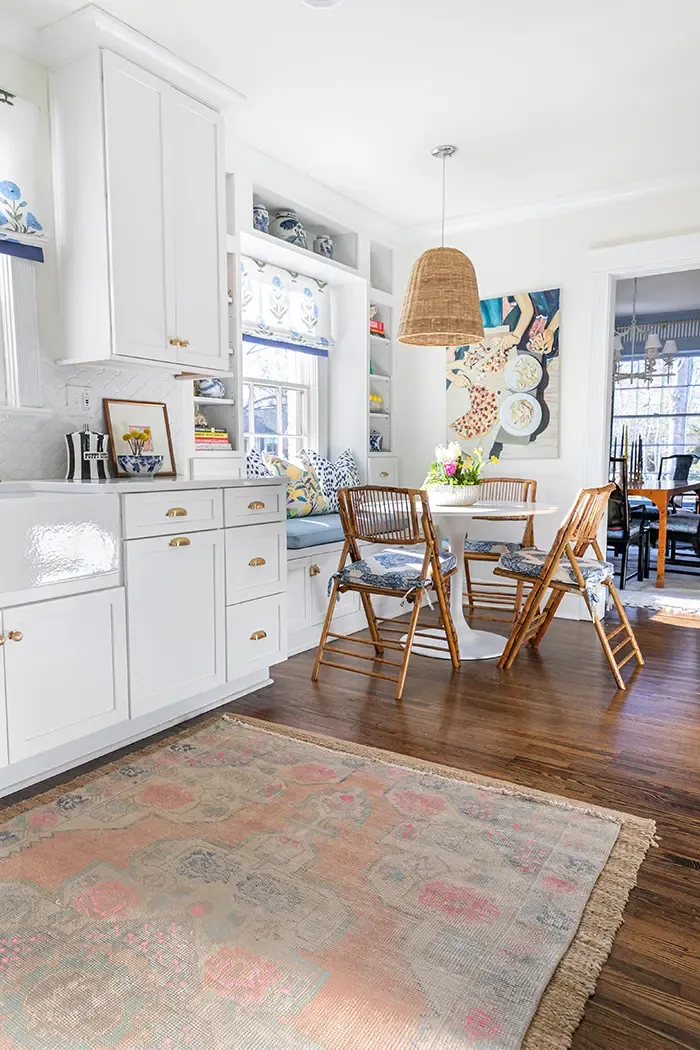 alexis warren home tour nook kitchen