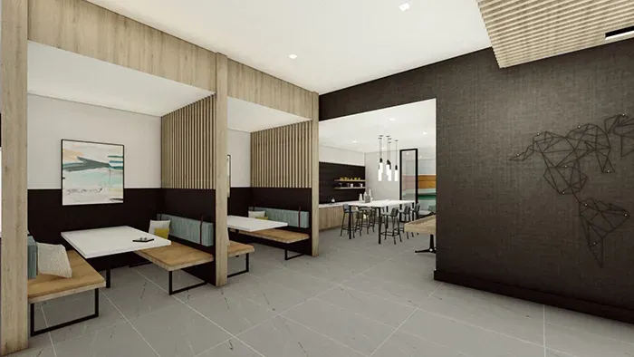 Rendering of 4600 Park Road (courtesy of Foundry Commercial)