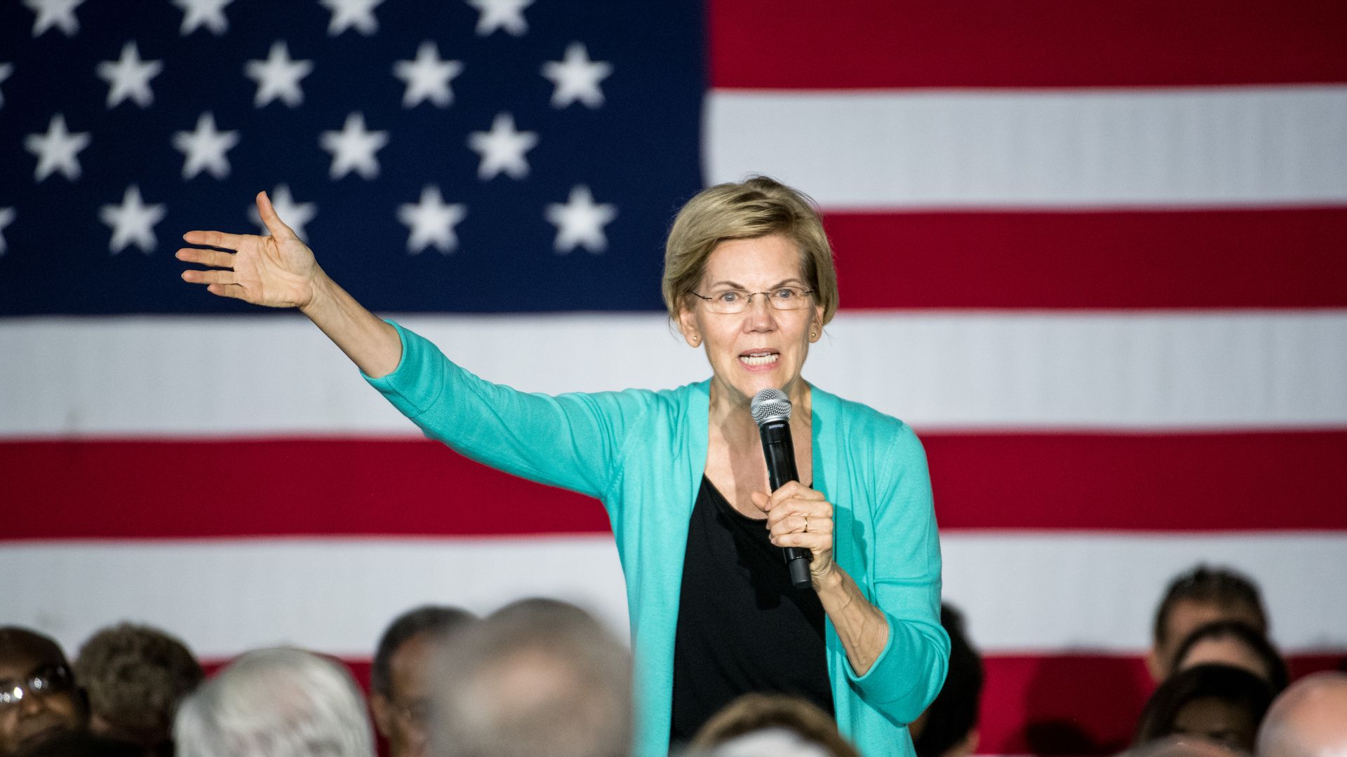Elizabeth Warren Holds A Town hall In Aiken, SC