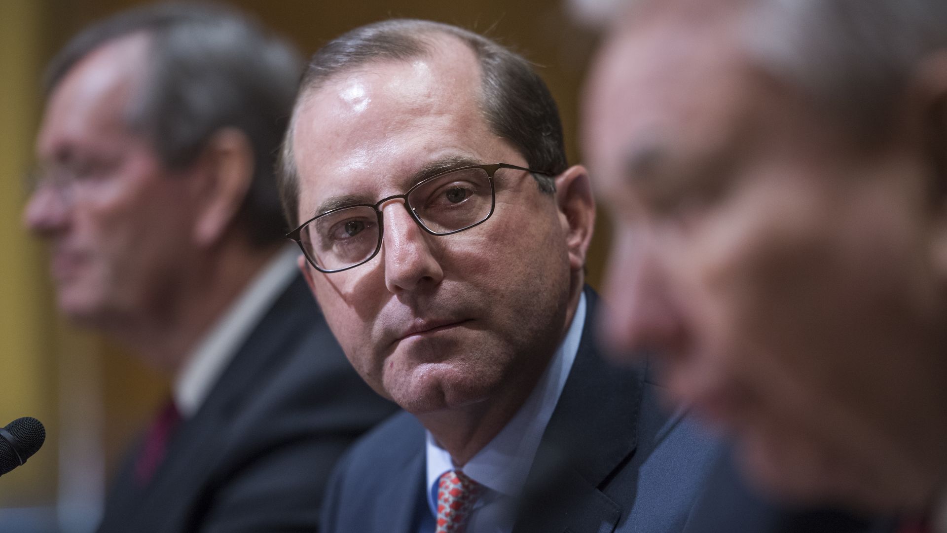 Alex Azar at confirmation hearing