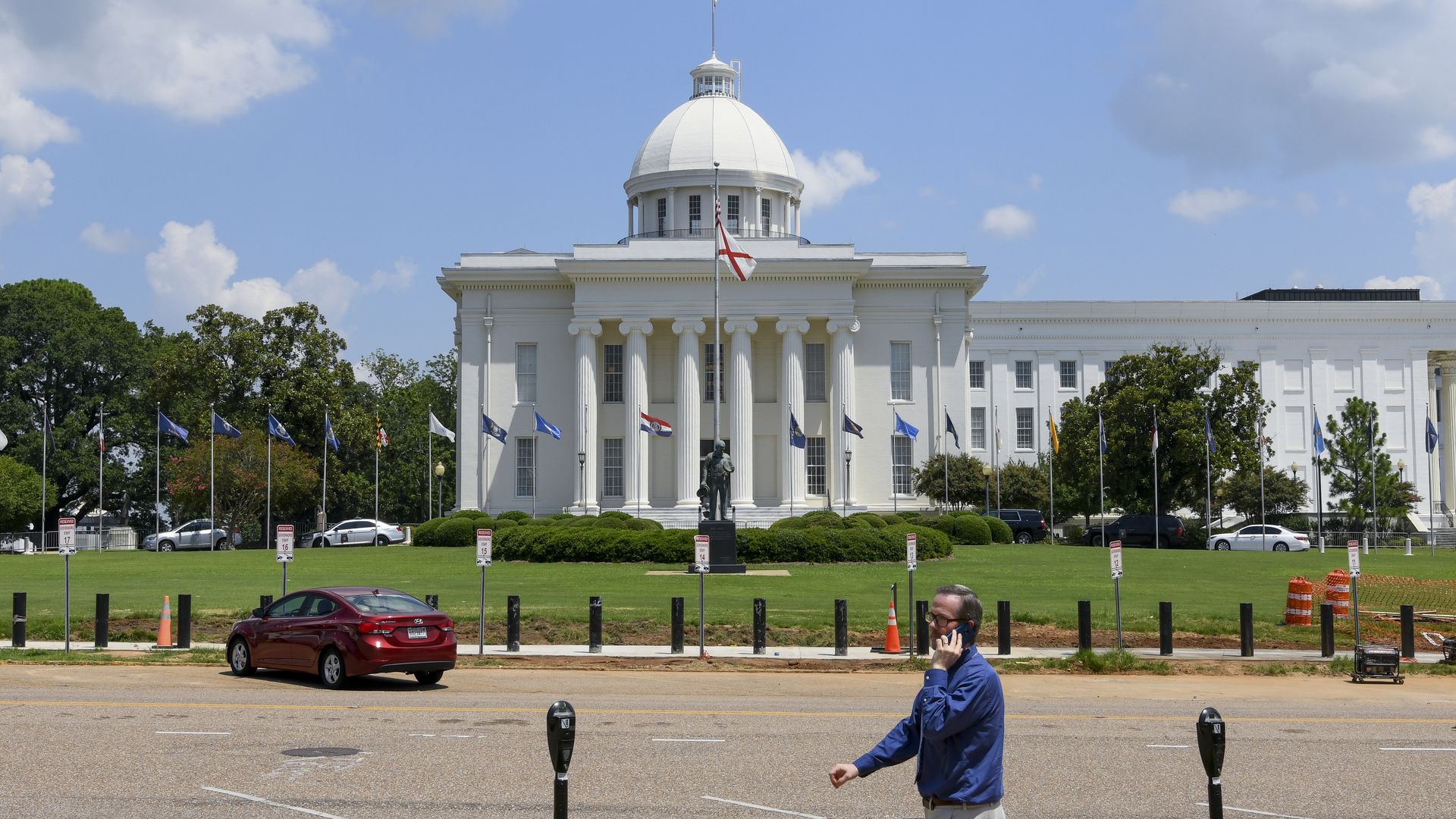 The Alabama State Capitol building in July 2020.