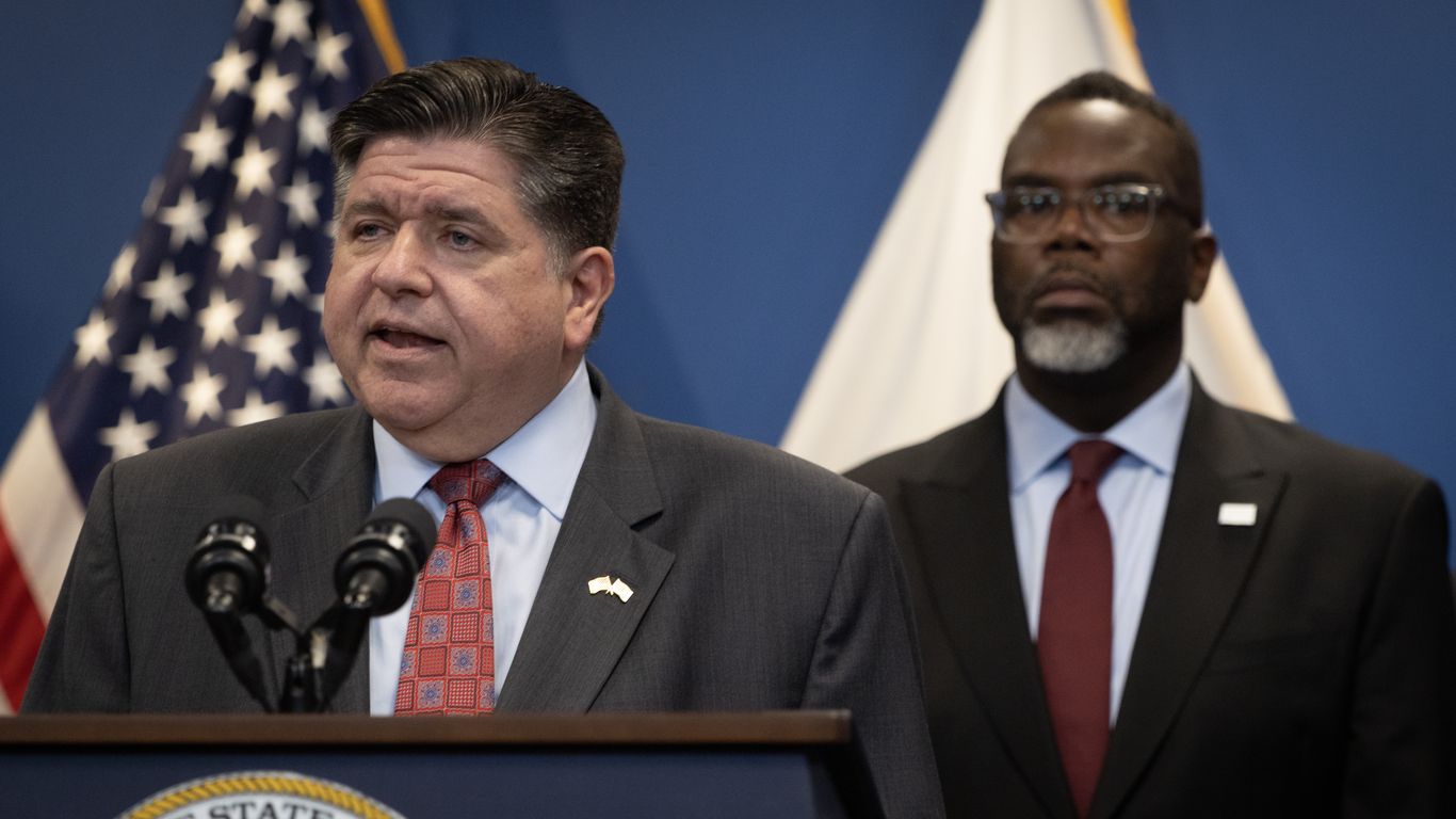 Trump baselessly calls for Pritzker, Chicago mayor to be jailed