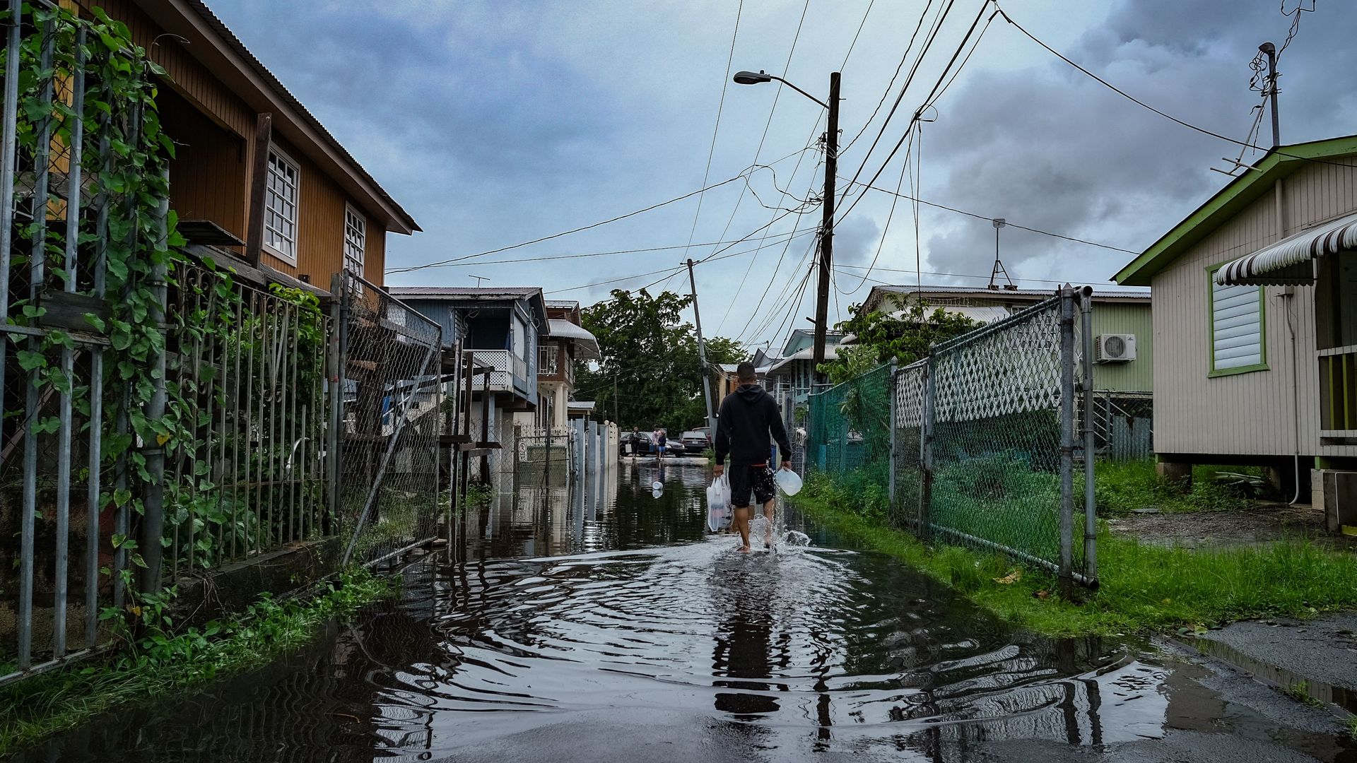 Hurricane fiona flooding in Puerto Rico