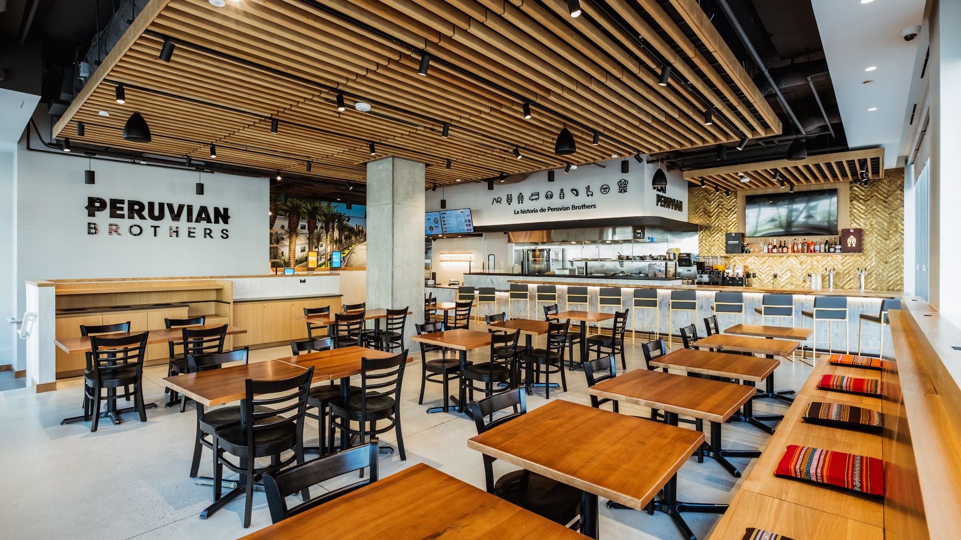 The new 55-seat Peruvian Brothers restaurant is their largest, and first standalone in D.C. Photo: Courtesy Peruvian Brothers 