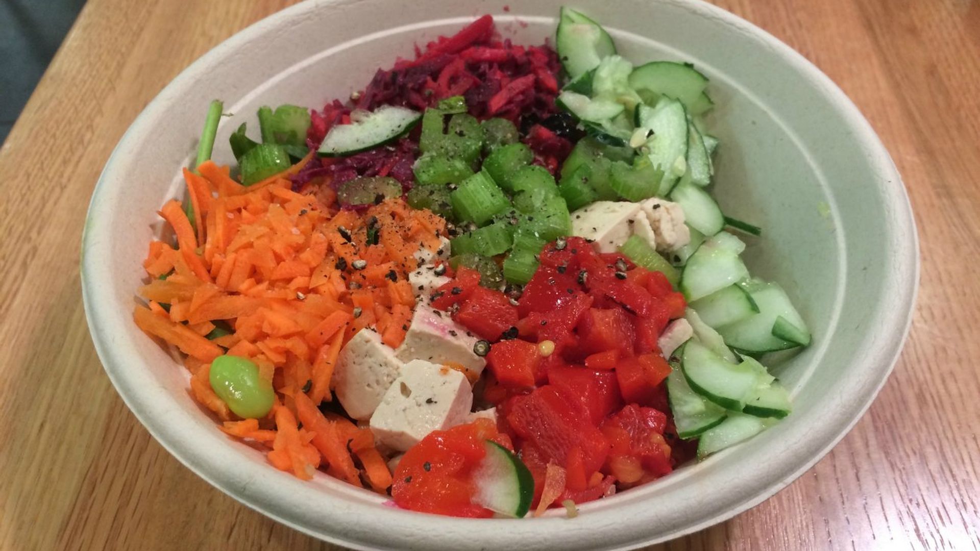 freshii salad header