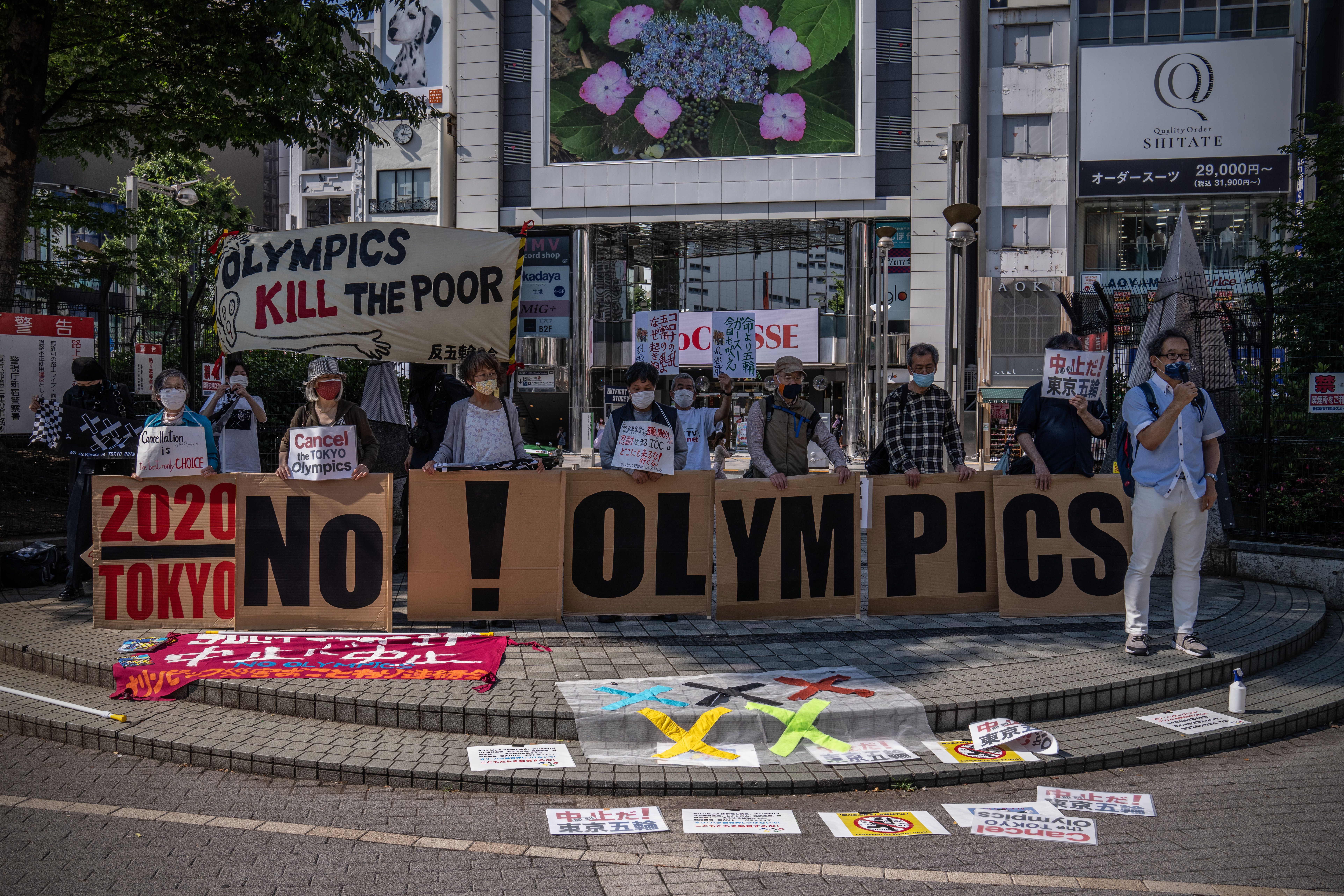 Olympics protest