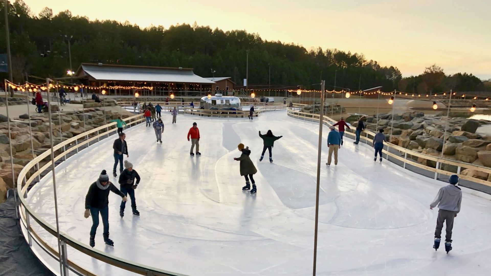 ice skating at whitewater center