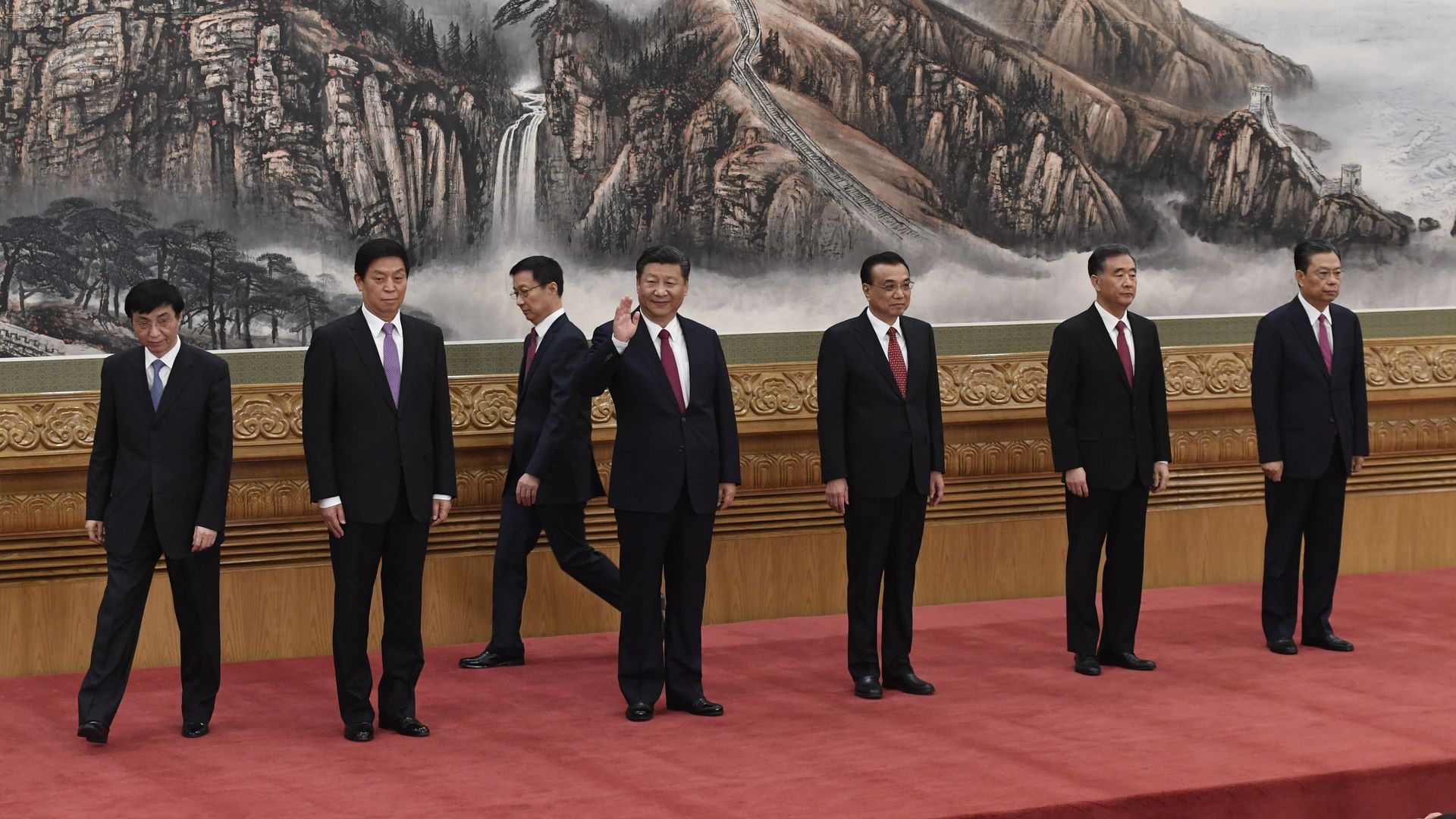 China's Politburo standing committee