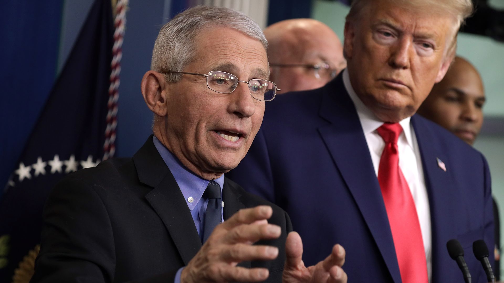 National Institute for Allergy and Infectious Diseases Director Anthony Fauci 