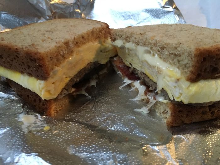 laurel market americano breakfast sandwich