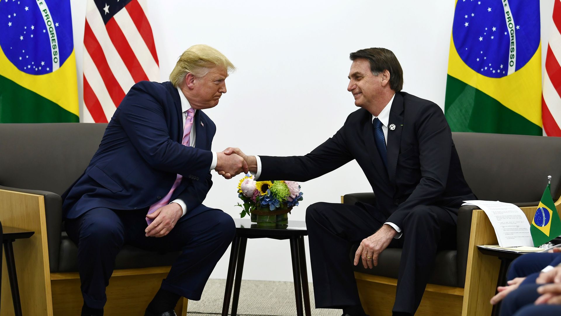 Trump and Jair Bolsonaro