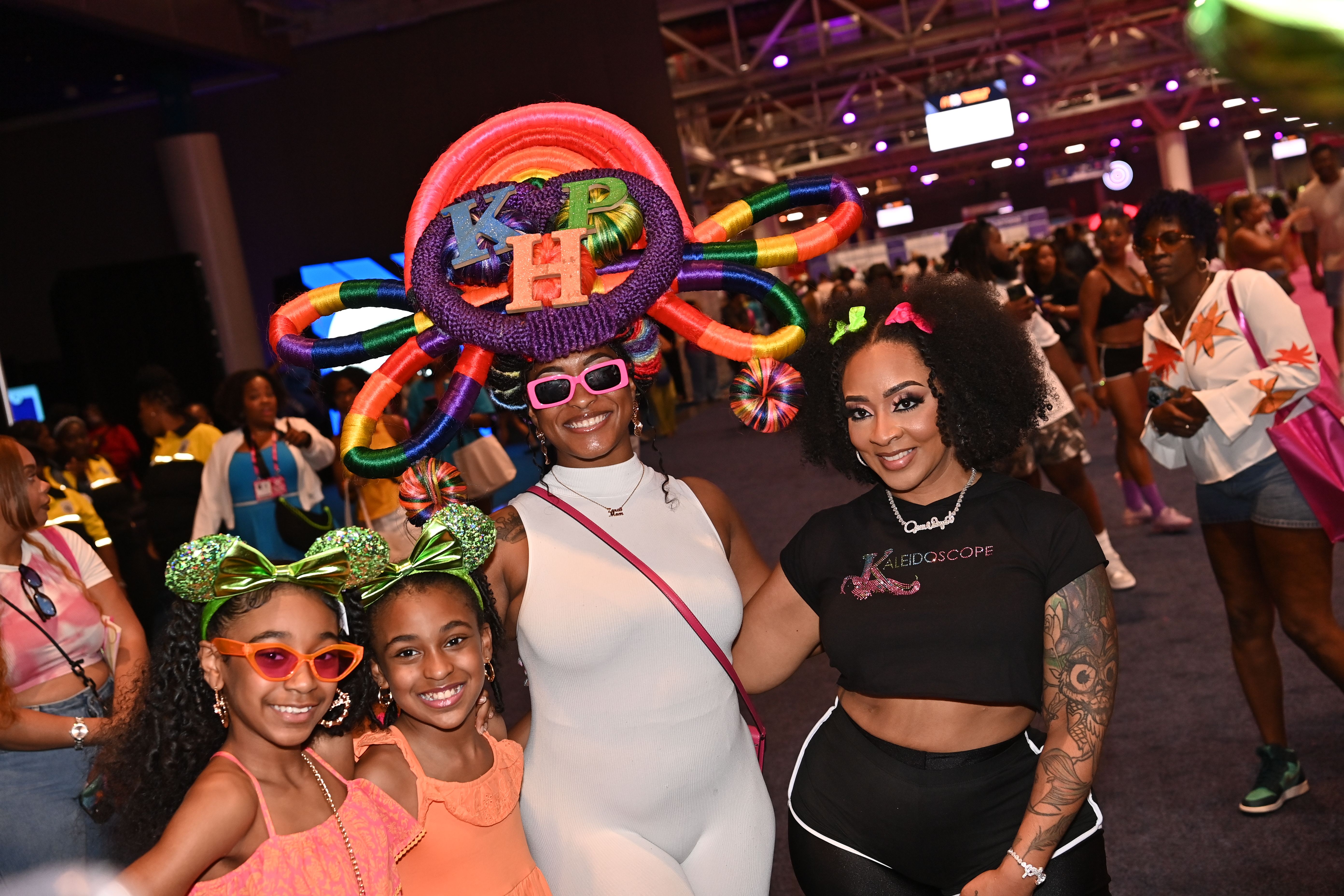 Photos shows attendees at Essence.