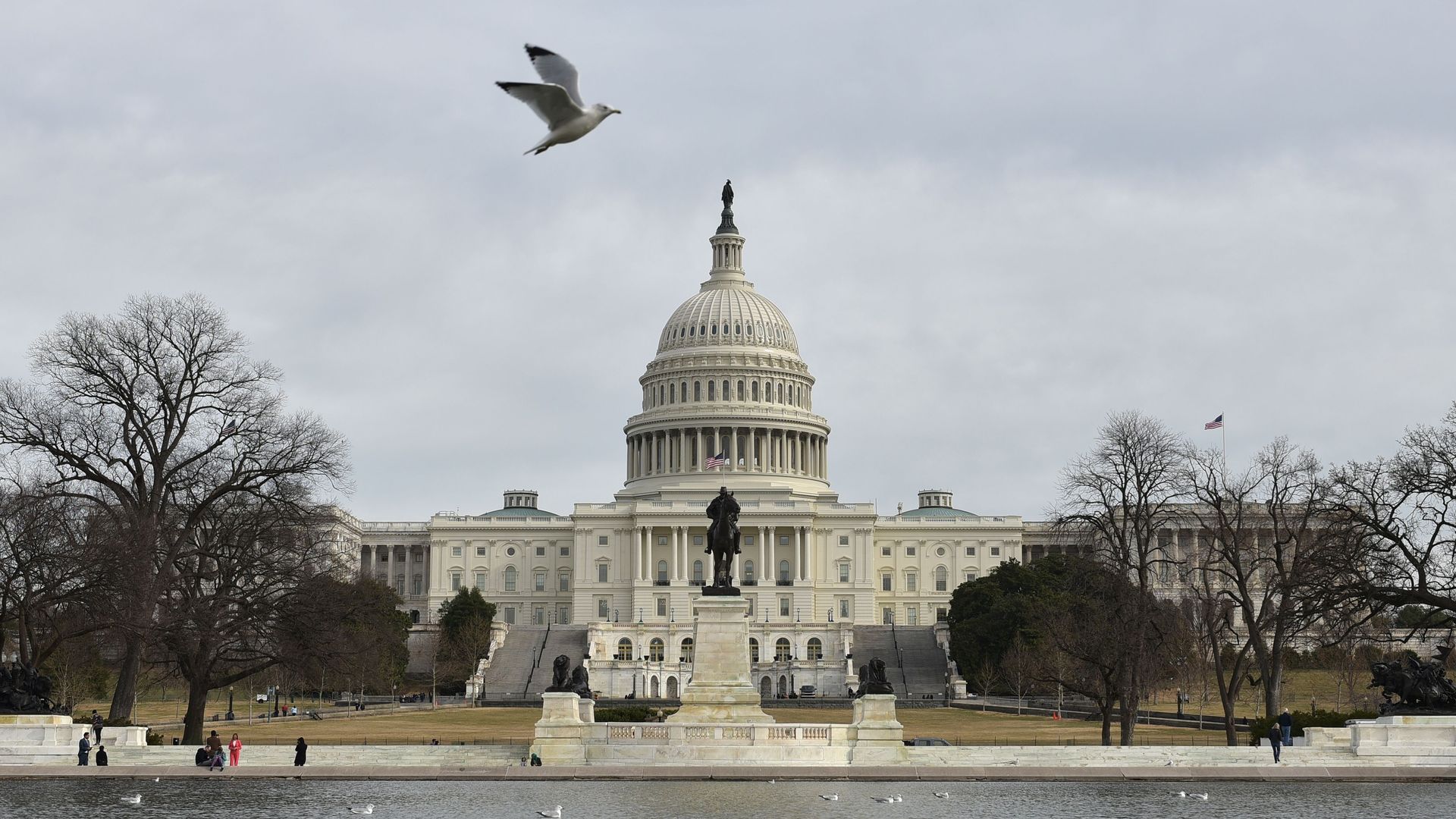 View of Capitol Hill.