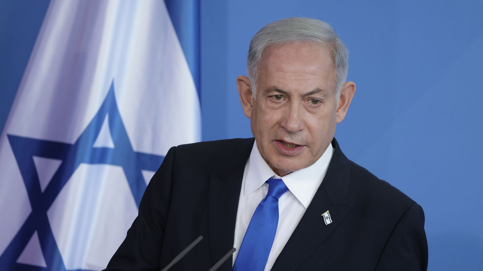 Israeli Prime Minister Benjamin Netanyahu on March 16, 2023. Photo: Sean Gallup/Getty Images