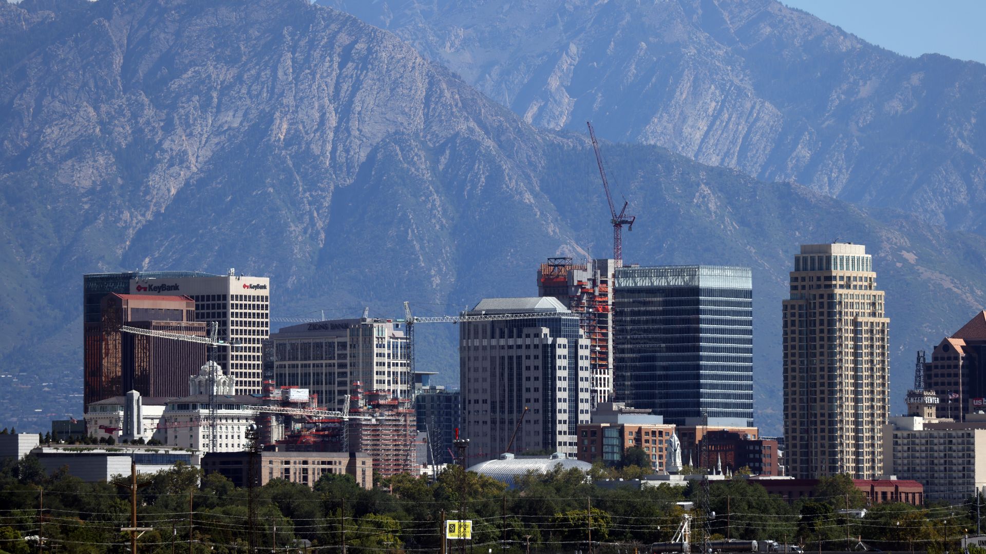 Salt Lake City skyline