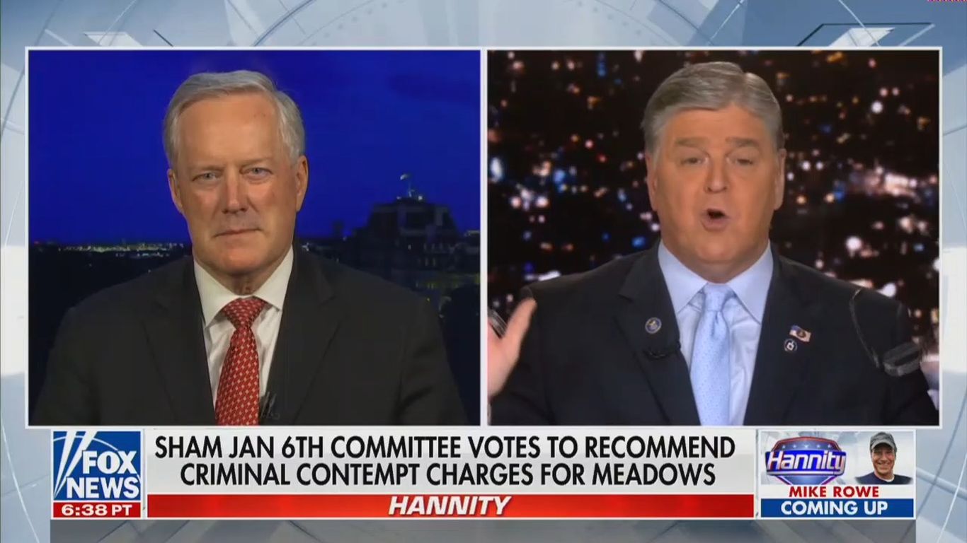 Meadows: Jan. 6 contempt vote is about 