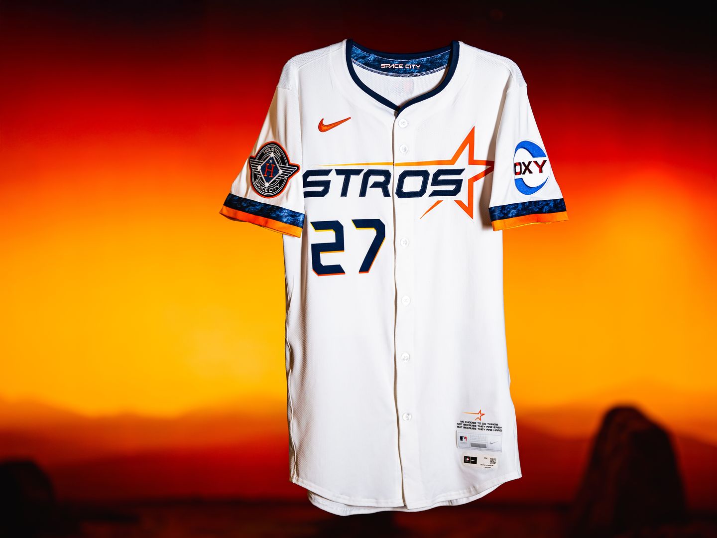 Houston Astros unveil new Space City jerseys - Axios Houston