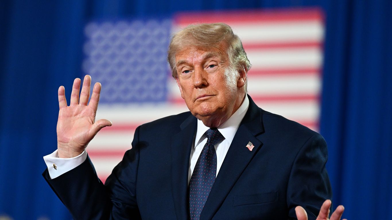 Scoop: Trump plans to drop "weaponization" fund