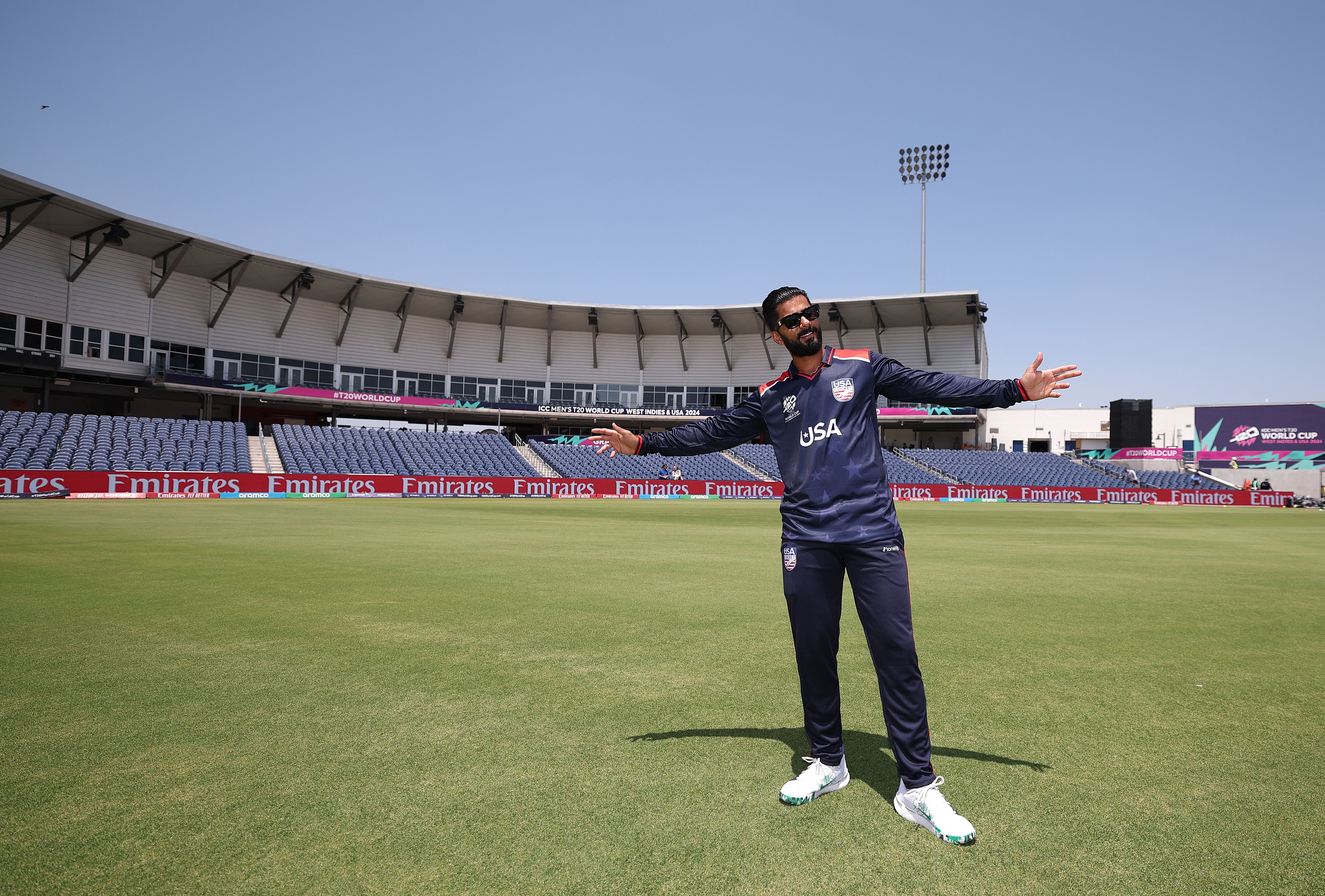 Cricket player Ali Khan