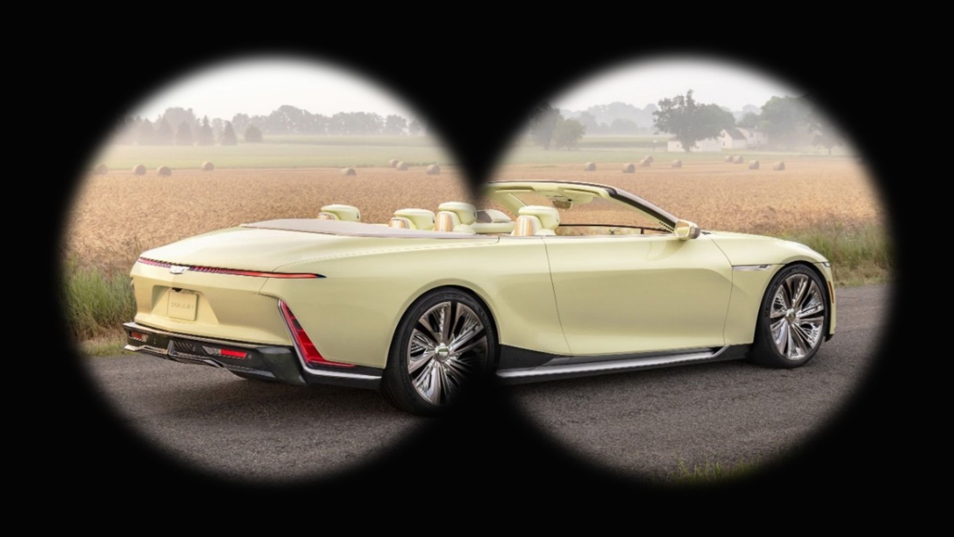 Cadillac's Sollei concept car includes accessories for avid bird-watchers. Photo: Courtesy of Cadillac