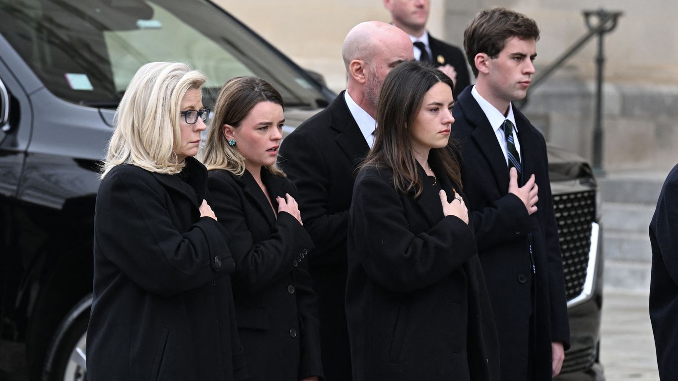 Scenes from former Vice President Dick Cheney's funeral
