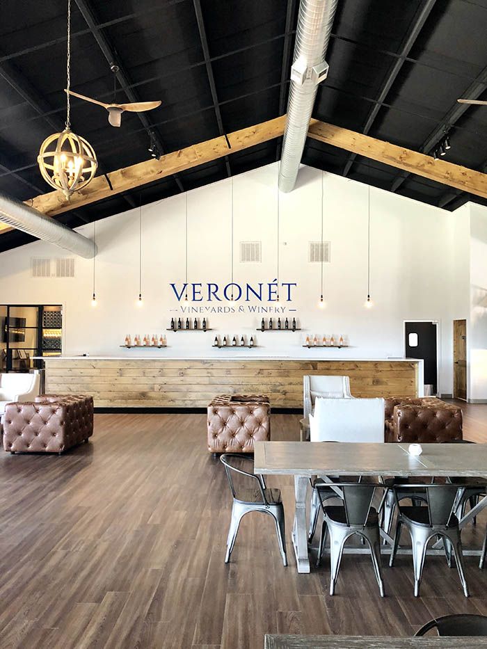 Veronet Vineyards and Winery main bar