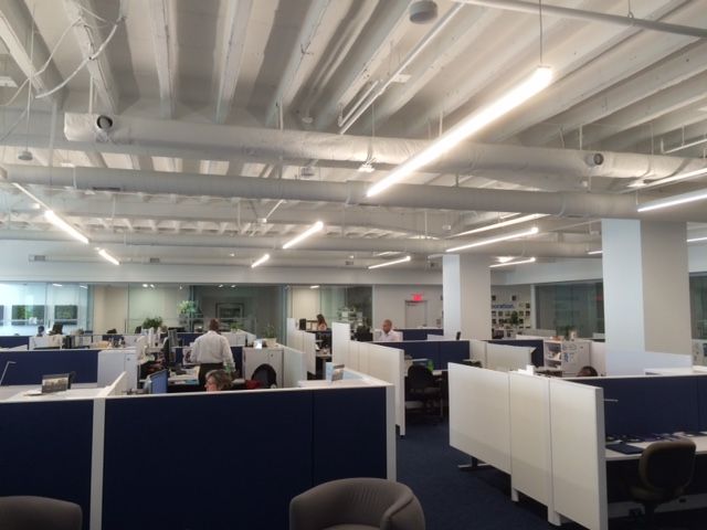 2nd floor charlotte chamber office cubes