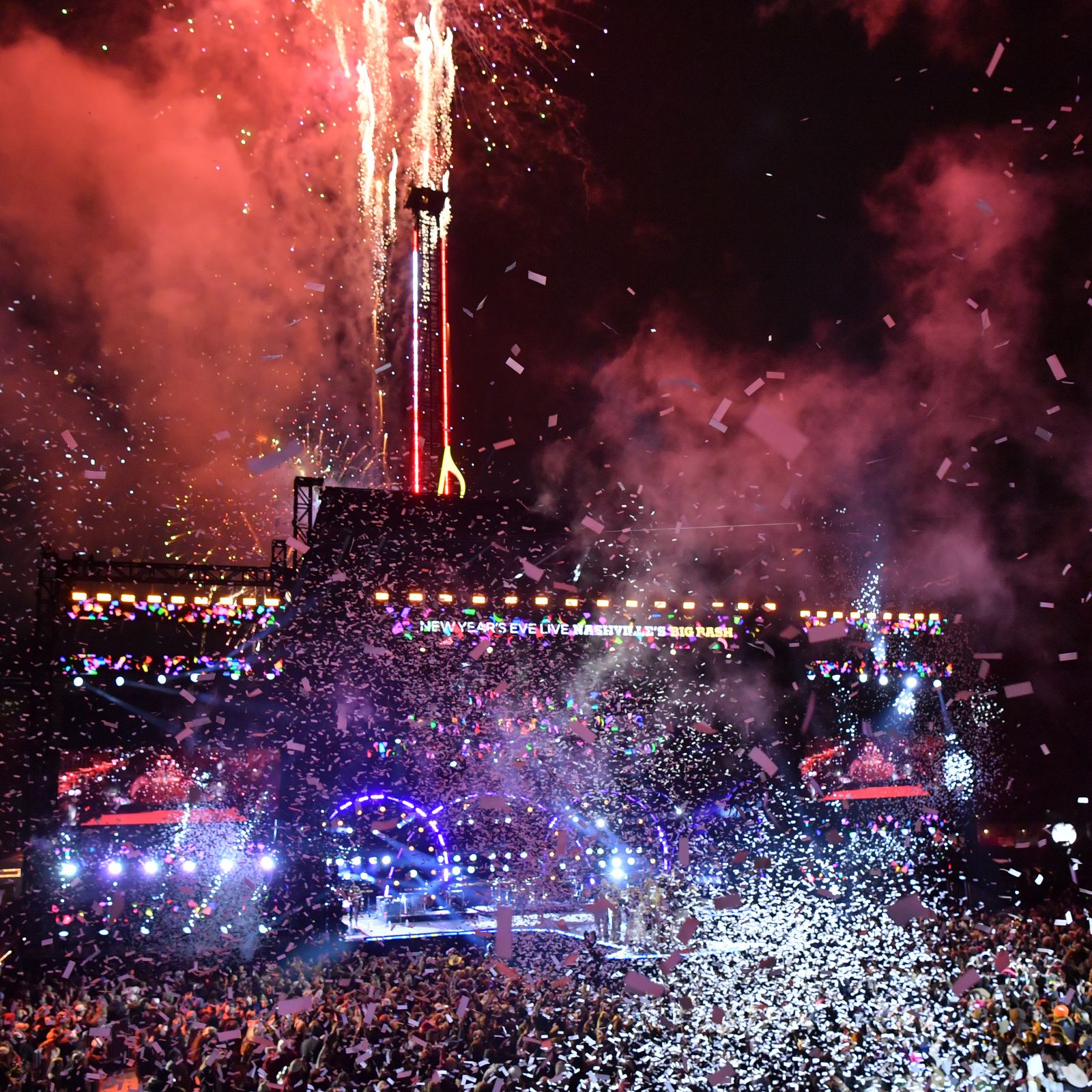 Nashville rings in 2025 with giant bash - Axios Nashville