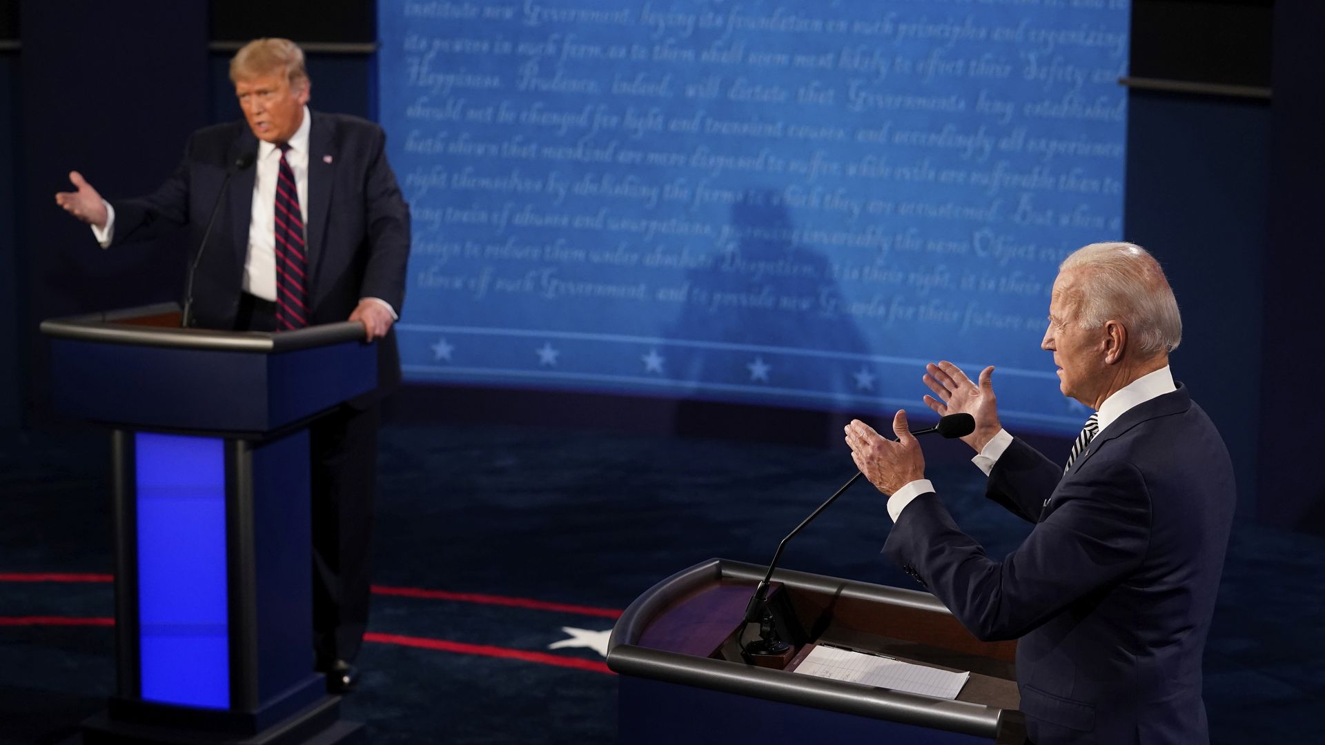 Trump and BIden