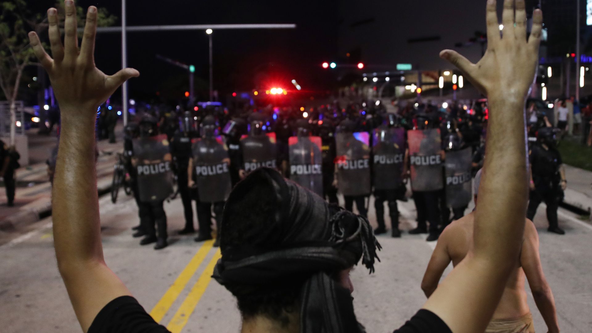 Protester