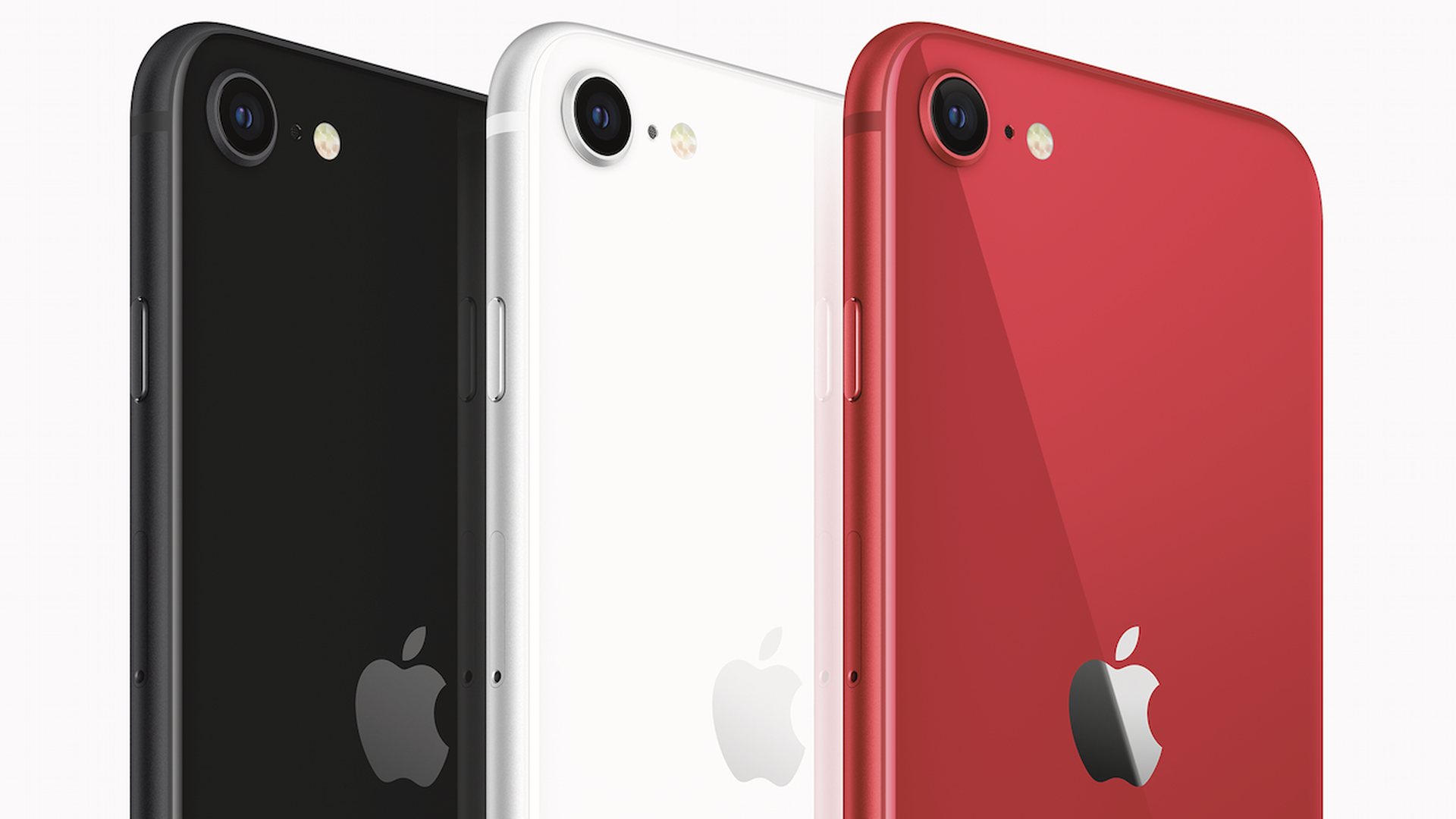 the second-generation iPhone SE lineup