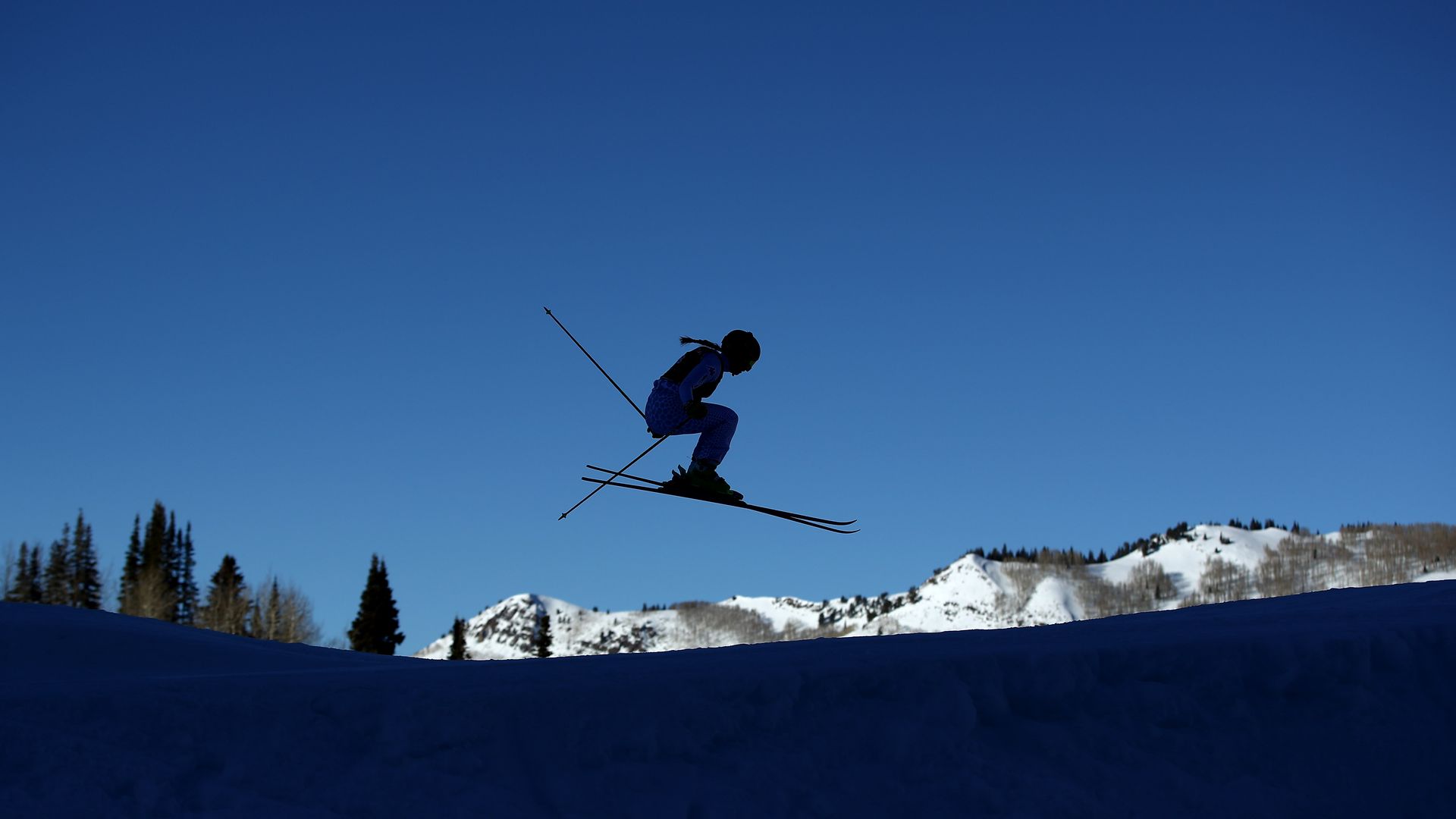 SOLITUDE, UTAH - FEBRUARY 01: Lucrezia Fantelli of Italy competes in the Ladies' Ski Cross Qualification of the Ladies' FIS Freestyle Ski World Championships on February 01, 2019 at Solitude Mountain Resort in Solitude, Utah. (Photo by Ezra Shaw/Getty Images)